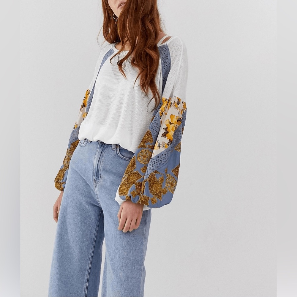 free people Casual Clash Top .
